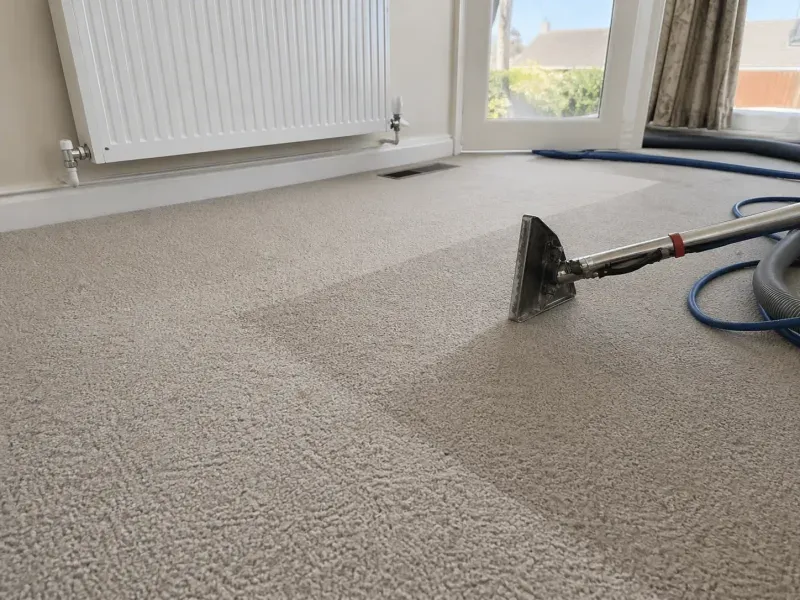 Professional carpet cleaning result 6