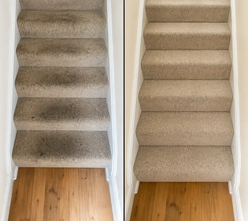 Professional carpet cleaning result 8